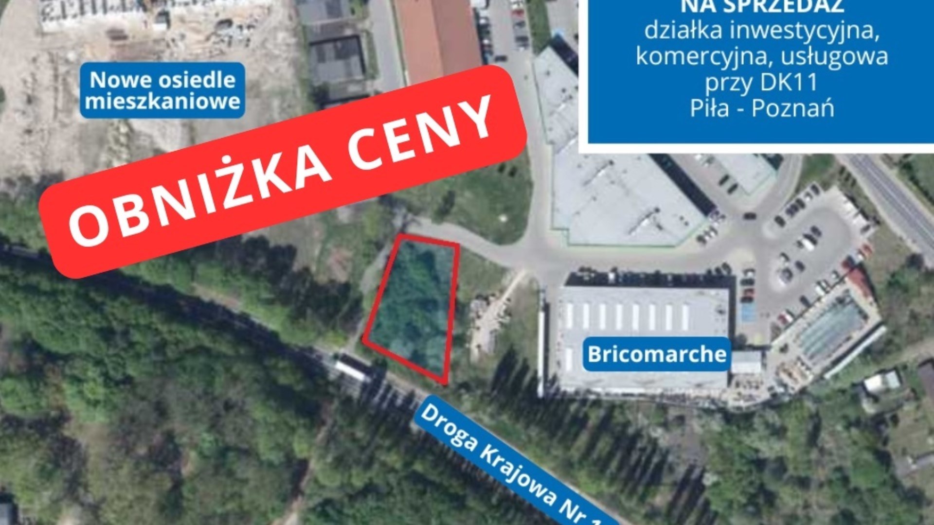 Działka na sprzedaż