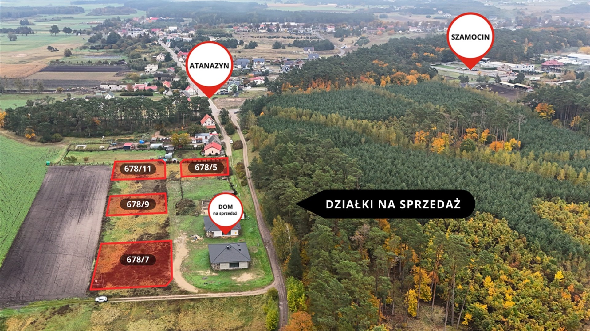 Działka na sprzedaż