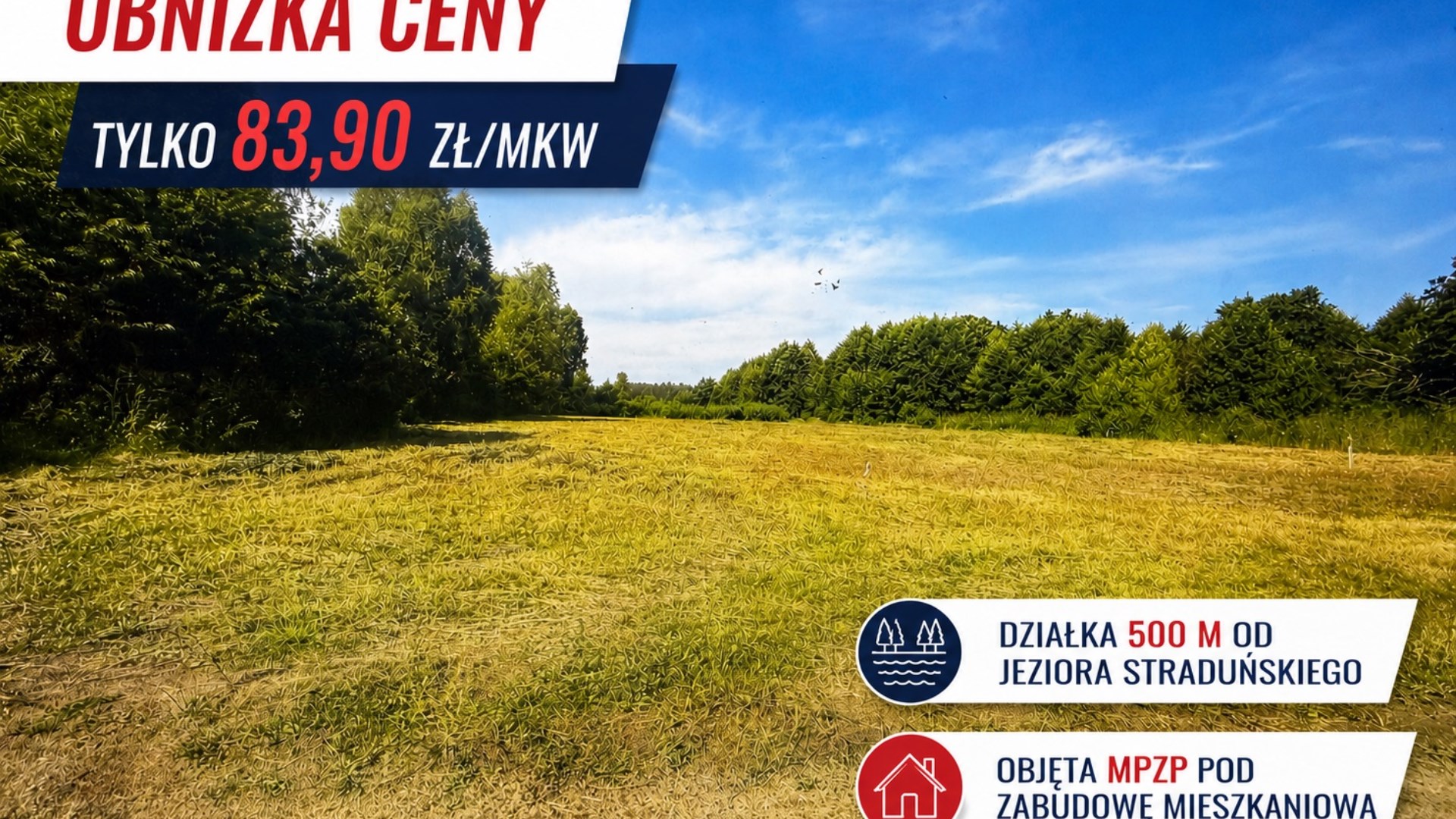 Działka na sprzedaż